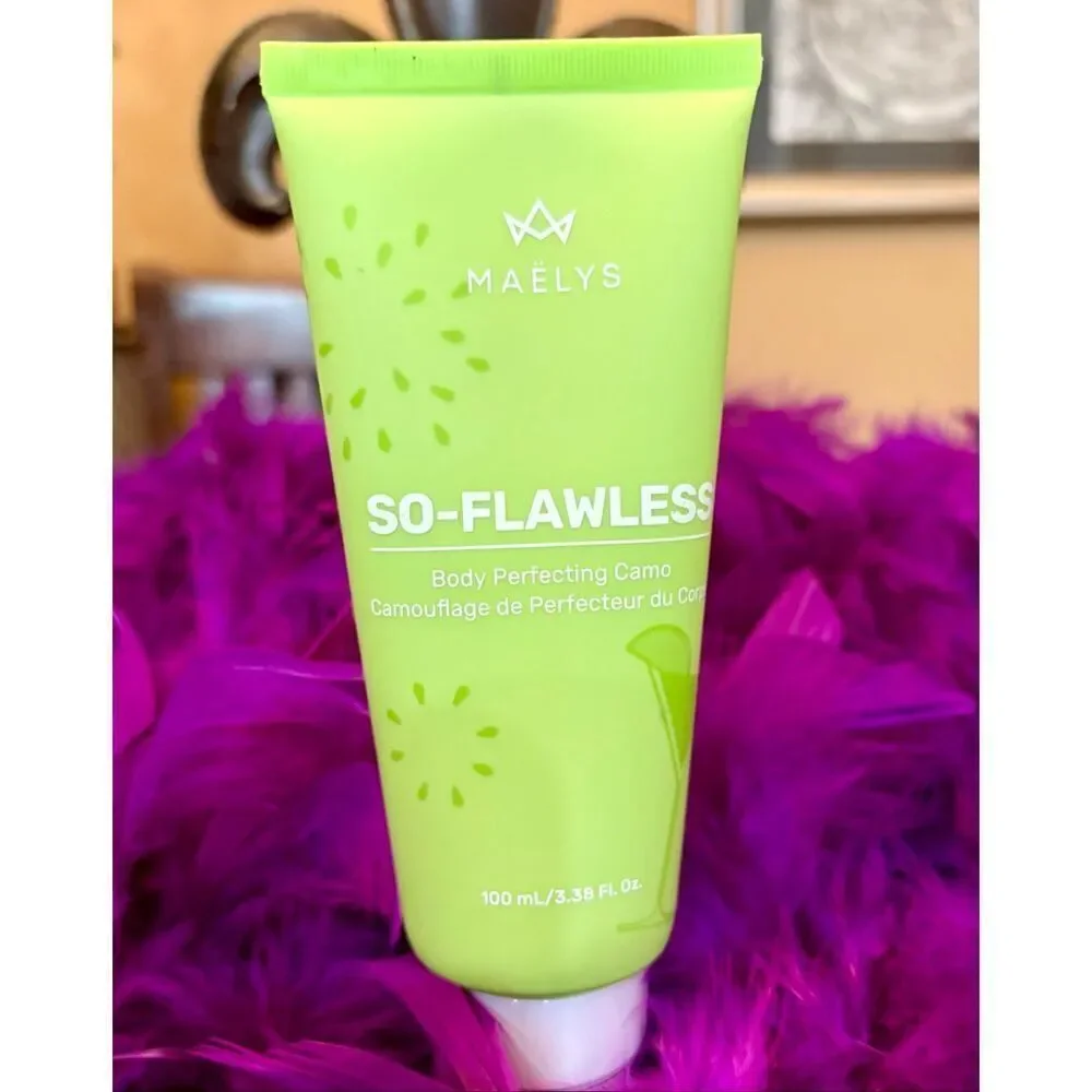 MAELYS-Cosmetic/Travel Bag+GET-BACK Body Acne Spray+So-Flawless Perfecting Cream